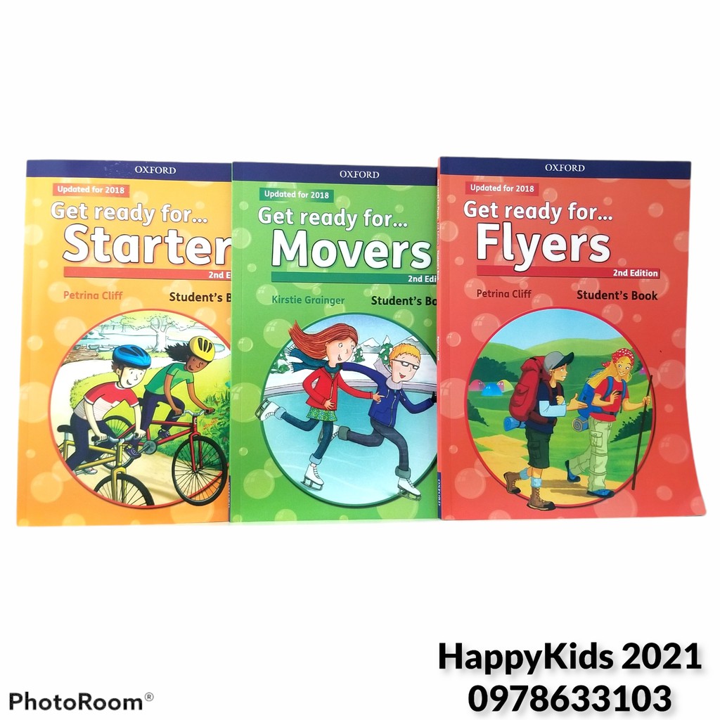 Combo 3c Get Ready for Starters - Movers- Flyers