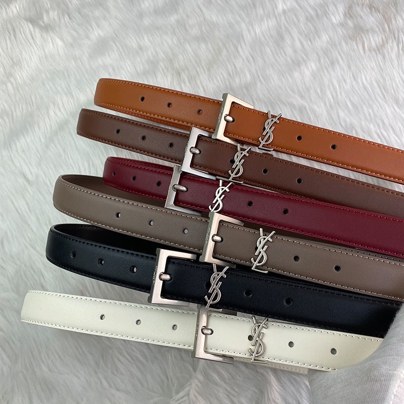 Ysl Thắt Lưng! Thắt Lưng Unisex Dùng Làm Quà Tặng Sinh Nhật Mới