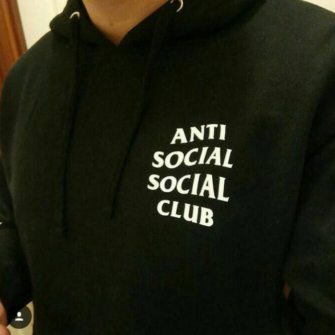 ANTI SOCIAL SOCIAL CLUB Áo khoác hoodie thời trang cho nam nữ