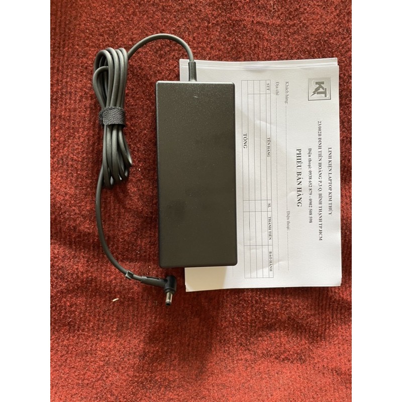 ZIN QUA SỬ DỤNG  Sạc ADAPTER Laptop Lenovo 120W Đầu Tròn 19.5V – 6.15A