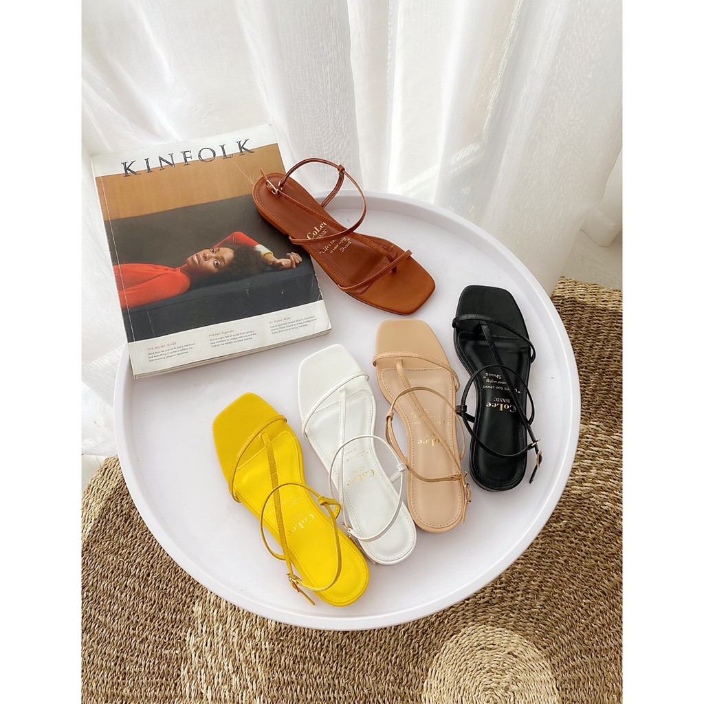 Sandal Colee quai chéo gót 2p cực xinh yêu