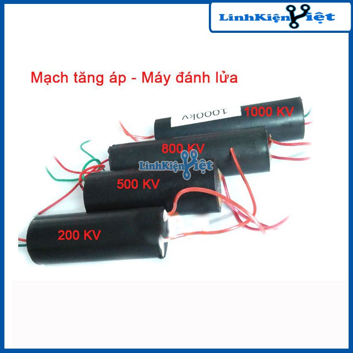 Module Tăng Áp 200- 500- 800- 1000KV 3.7V - 6V ( Máy Đánh Lửa )