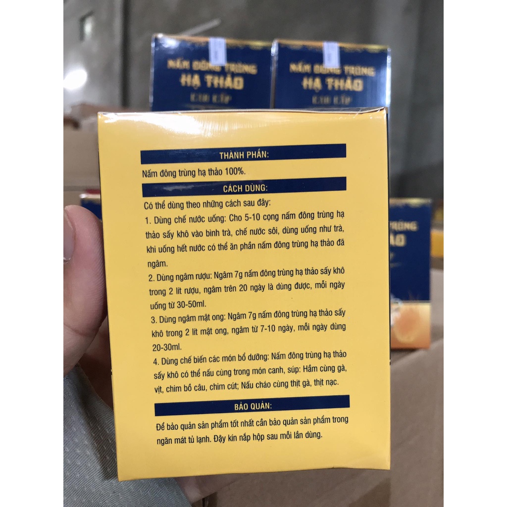 Nấm Đông Trùng Hạ Thảo Cao Cấp - HÀNG CHUẨN