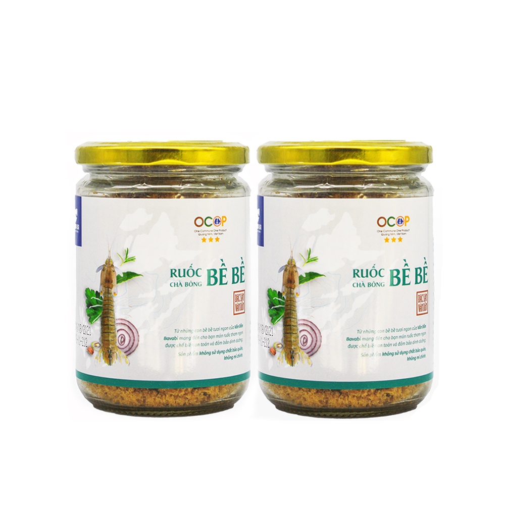 Combo 02 ruốc bề bề Bavabi 100g Vân Đồn Quảng Ninh