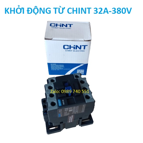 KHỞI ĐỘNG TỪ CONTACTOR CHINT NXC-32A-380V