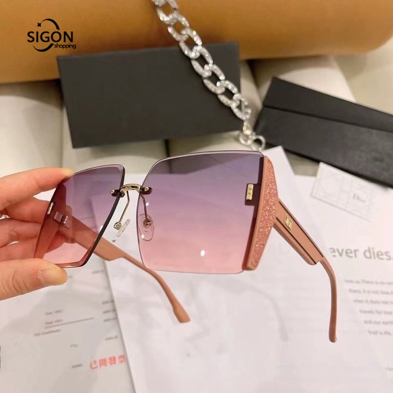 Kính Mát Gọng Vuông Thời Trang Cho Nữ