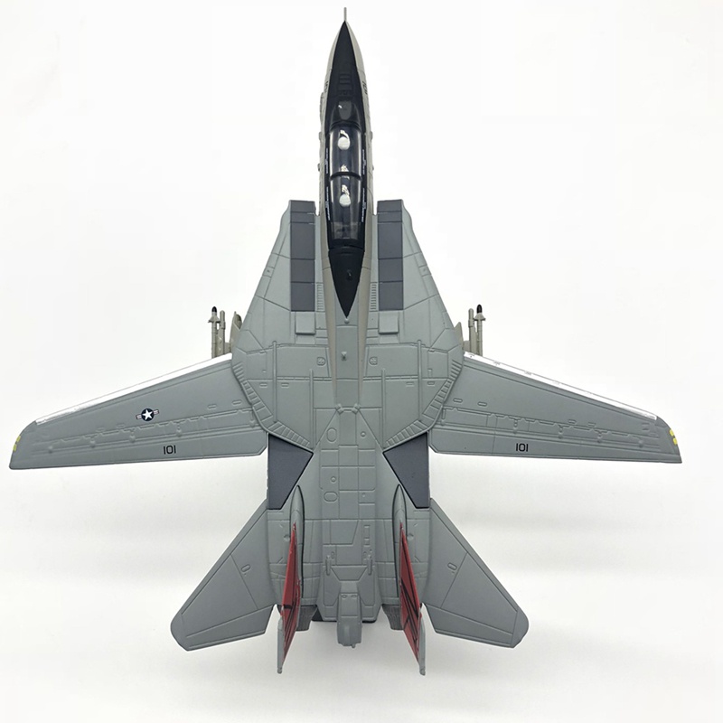 Mô Hình Máy Bay Phản Lực F14 Tomcat Tỉ Lệ 1 / 100 Trang Trí Phòng Khách