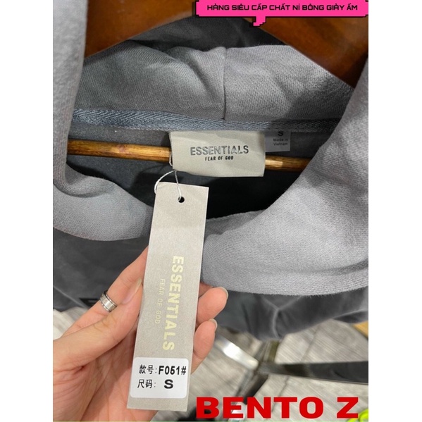 (⚡Hàng S.C⚡️) Áo nỉ hoodie ESSENTIALS nam nữ fom rộng unisex chất nỉ bông mềm mịn không xù lông hình in cao su nổi SC 11 | BigBuy360 - bigbuy360.vn