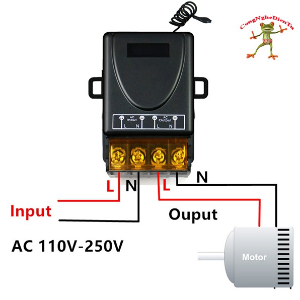 Điều khiển từ xa 220v  3000w