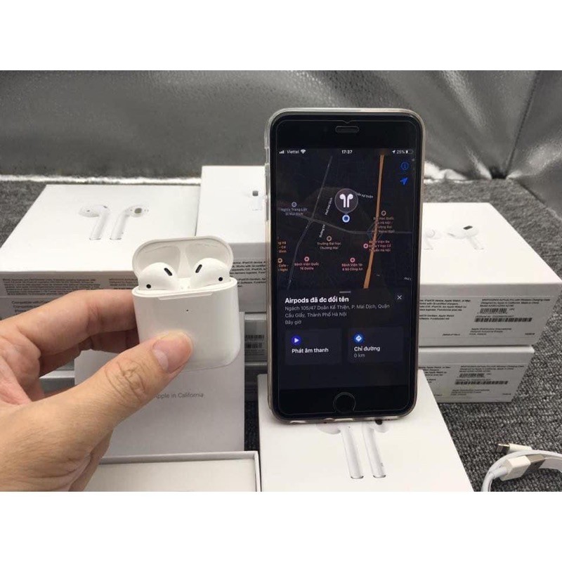 Tai nghe Airpods bản nâng cấp thế hệ 2 - bảo hành 1 đổi 1 12 tháng | BigBuy360 - bigbuy360.vn