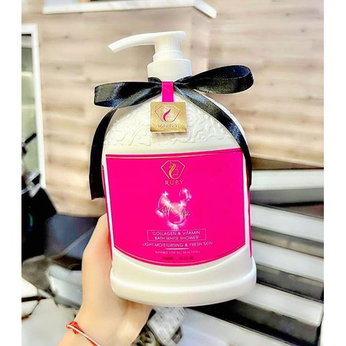 Sữa Tắm Trắng Collagen + Vitamin Ruby Thái Lan