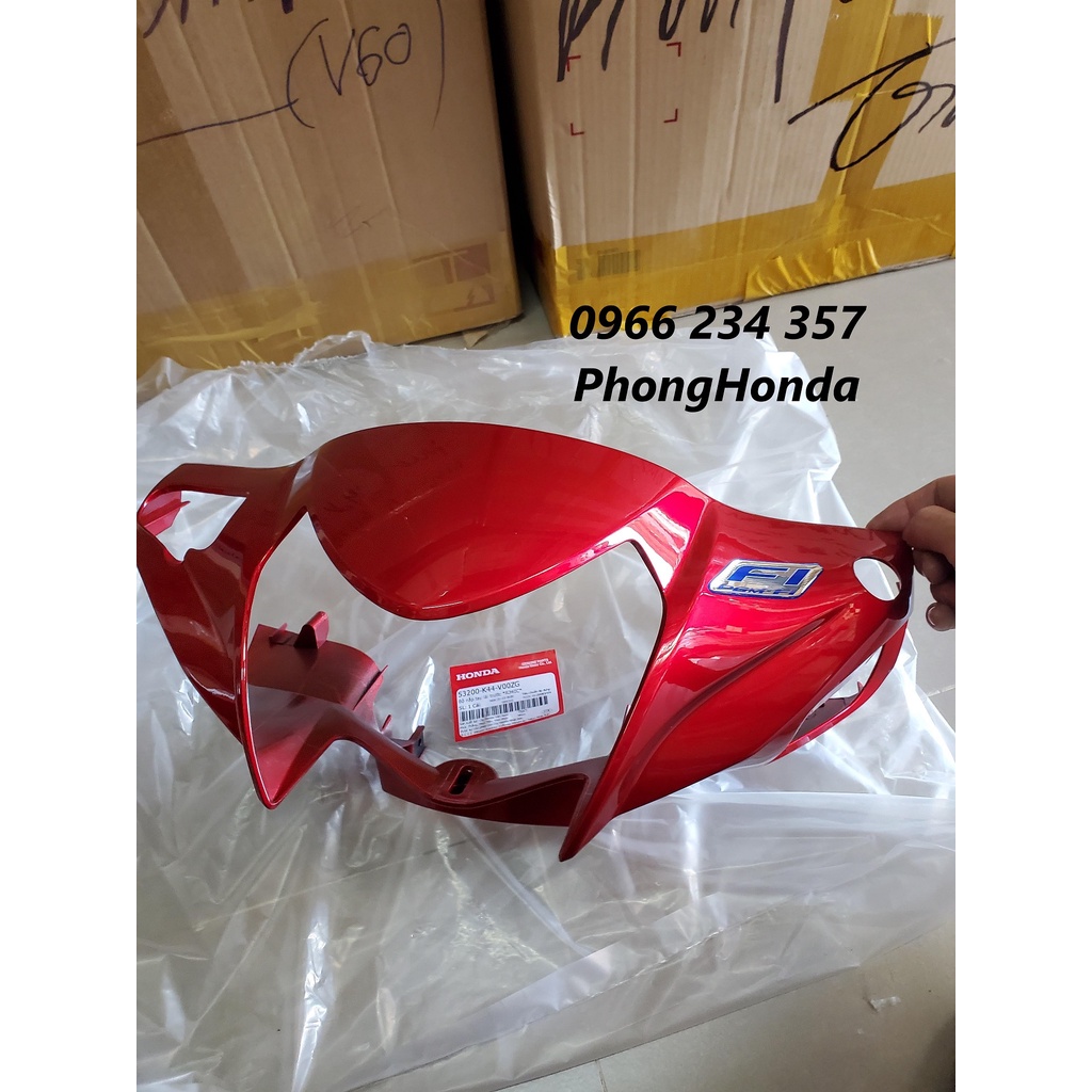 Bàn thờ , ốp trước , ốp đầu đèn vision 110 2014 - 2020 chính hãng honda