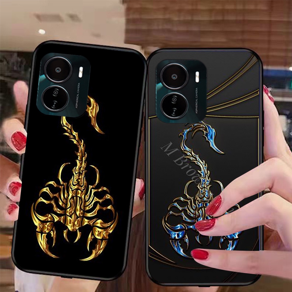 Ốp lưng điện thoại vivo y16 bộ hình bọ cạp rồng phong cách nam