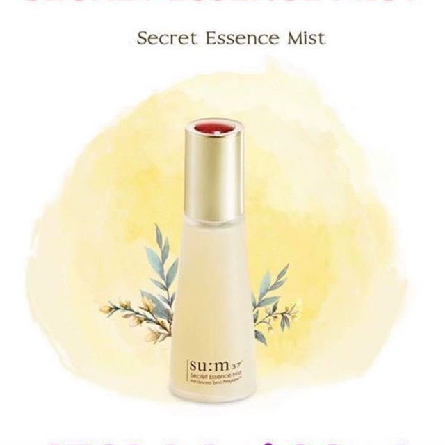 (TRẢ ORDER/ LIÊN HỆ TRC KHI ĐẶT) XỊT KHOÁNG NƯỚC THẦN SU:M 37 SECRET ESSENCE MIST
