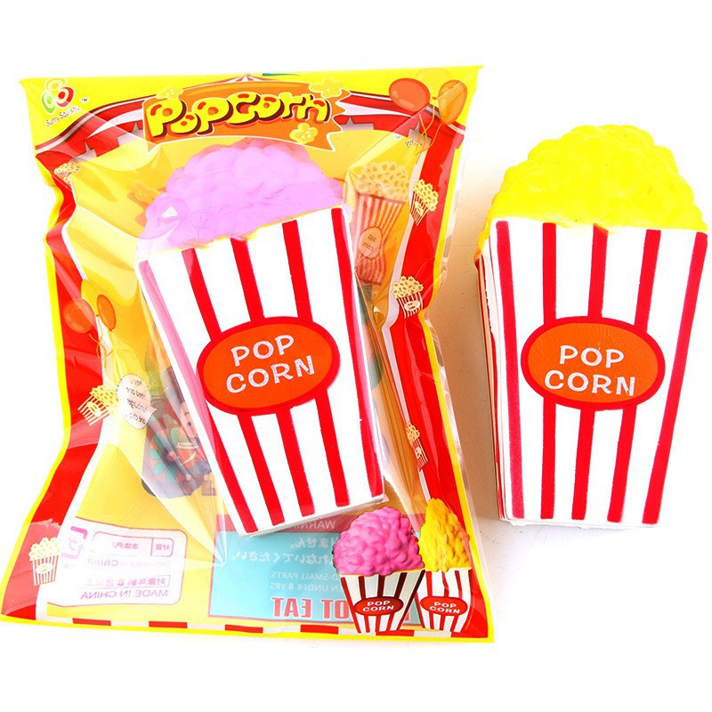 Chính hãng Sunny Squishy - Bỏng ngô popcorn (15x7x7cm) galahet shop