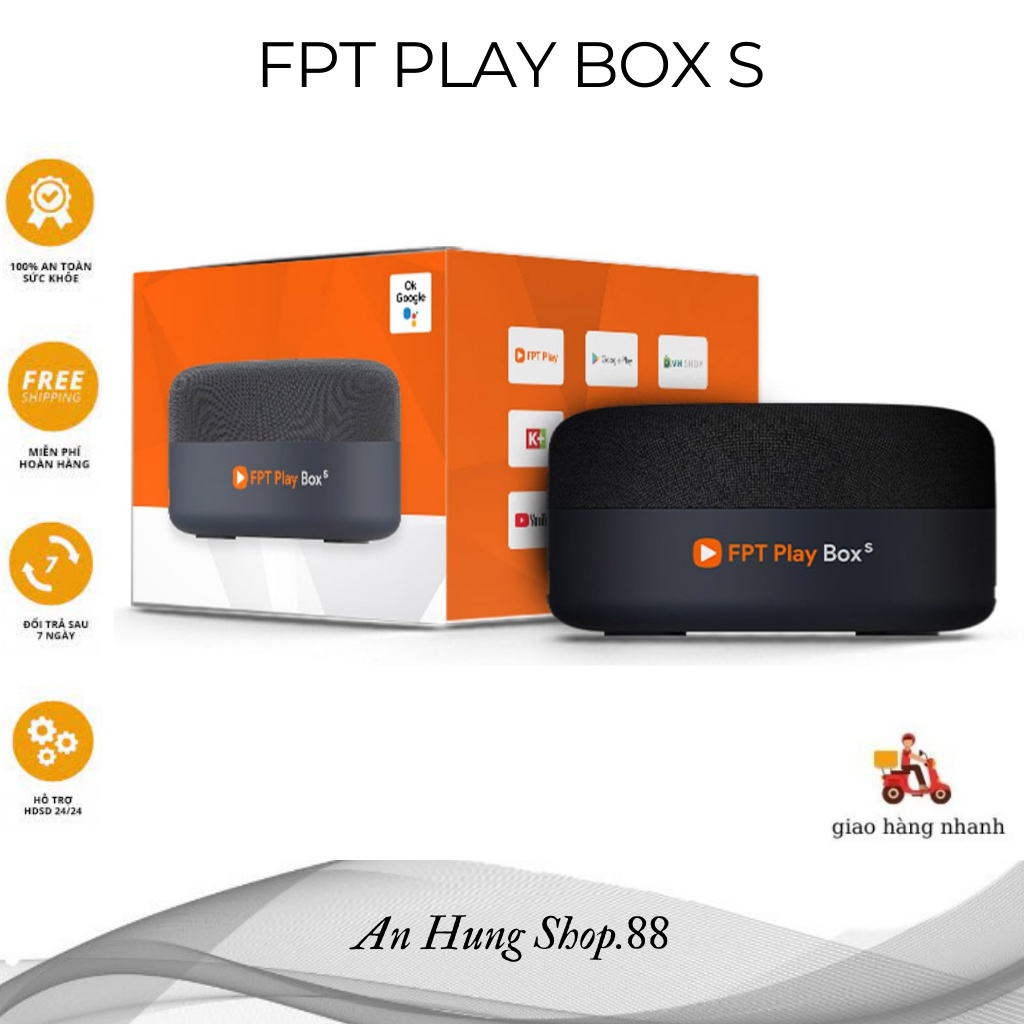 Đầu Box FPT 2021,RAM 2GB,ROM16GB,CPU 4 Nhân.150 Kênh Truyền Hình,Tivi Box Hệ Điều Hành Android TV10Ram.BH 12 Tháng.