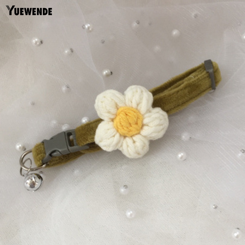 Vòng Cổ Thú Cưng Phối Hoa Dùng Làm Đạo Cụ Chụp Ảnh Cho Thú Cưng