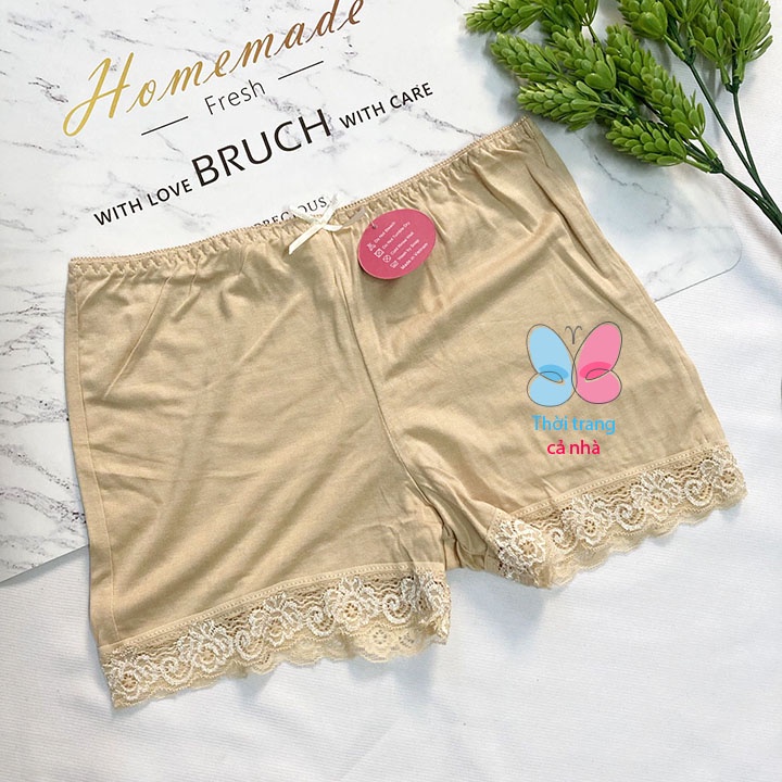 QUẦN LÓT ĐÙI MẶC VÁY VIỀN REN - QLNU19