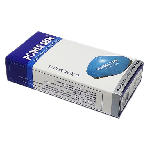 [Bộ Tứ] Bao Cao Su Power Men Viagra Type Cao Cấp Hàn Quốc. Bcs Siêu Mỏng Trơn Chống Xuất Tinh Sớm + Tặng Gel Bôi Trơn