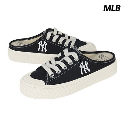 [Thương hiệu MLB Hàn Quốc] Giày Đạp Gót Mule (MLB PLAYBALL ORIGIN MULE NEW YORK YANKEES) 32SHS1111