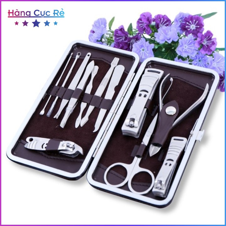 Bộ 12 dụng cụ làm móng chân tay đa năng ❣️Freeship❣️ Bộ kiềm đa năng bằng thép không gỉ - Shop Hàng Cực Rẻ