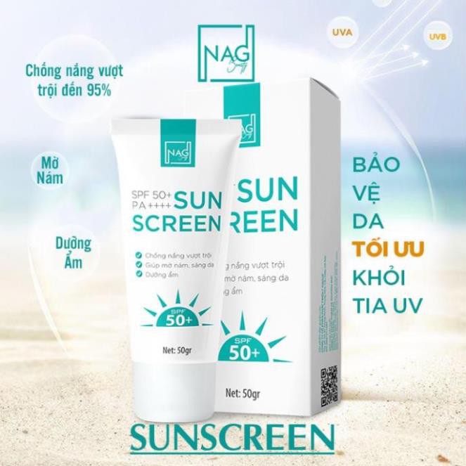 [CHÍNH HÃNG] Kem chống nắng SUNSCREEN-Kem chống nắng tốt dùng cho mọi loại da - N.A.G BEAUTY | BigBuy360 - bigbuy360.vn