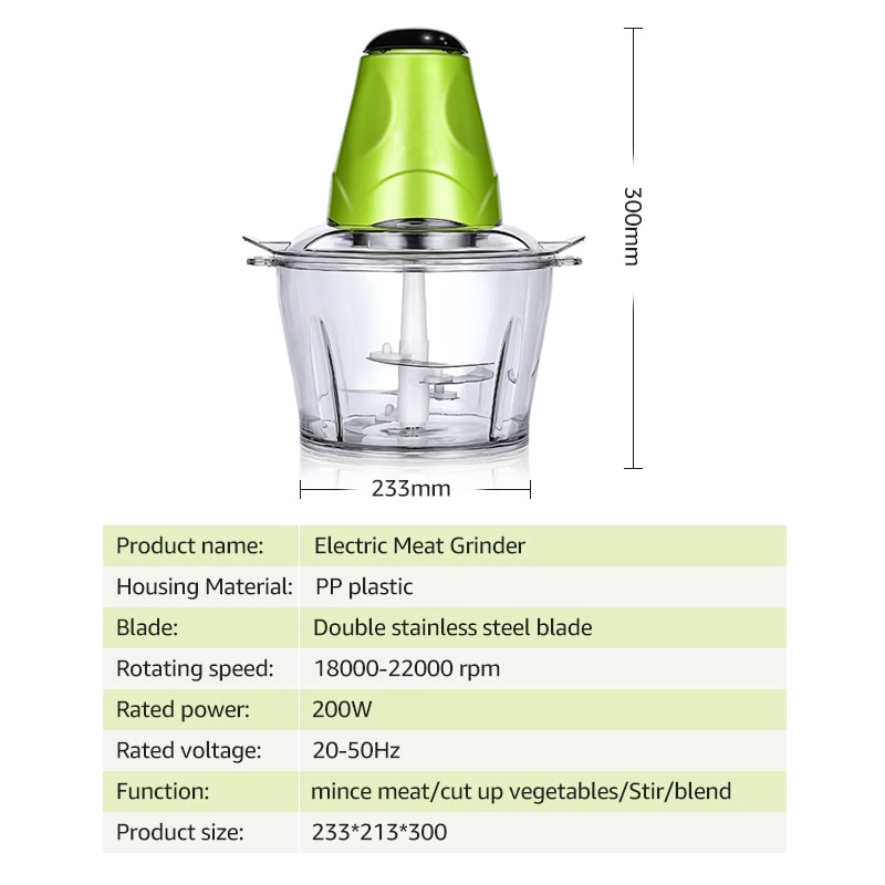 Máy Xay Thịt/ Thực Phẩm Tự Động Thông Minh