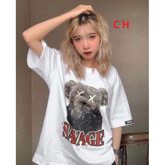 Áo phông gấu SAVAGE COA799