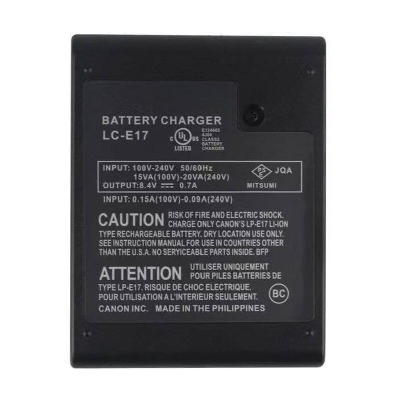 Bộ Sạc Nguồn Máy Ảnh LP-E17 Cho LP E17 E17 750D 760D LP-E17