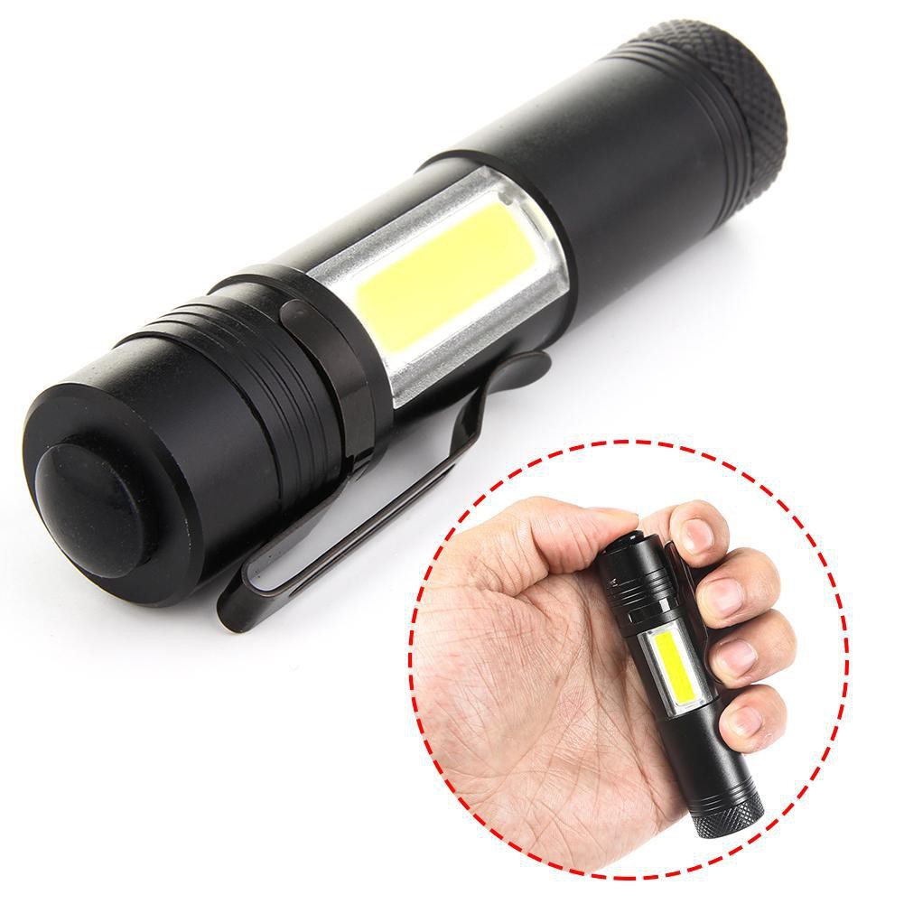 Đèn 1000lumen XPE Q5 _ COB LED 4 chế độ sáng