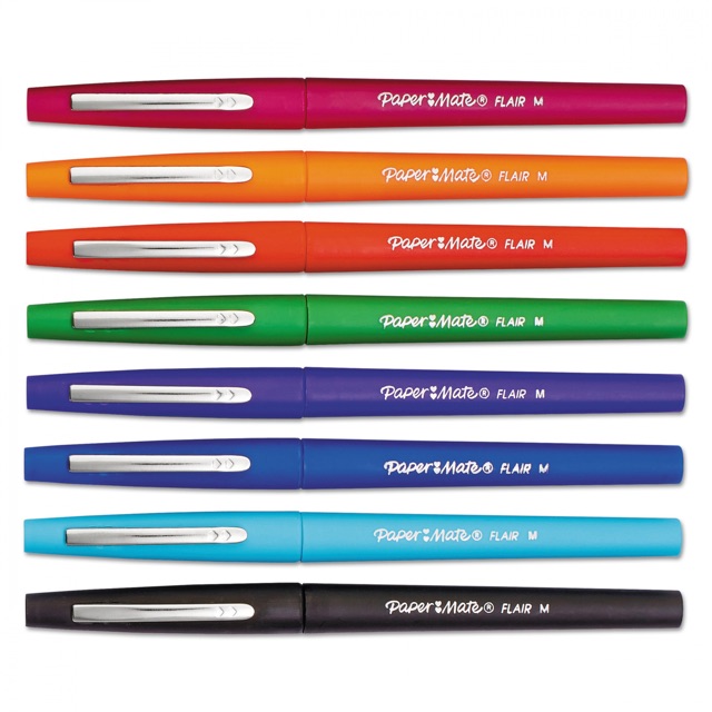Bút lông Paper Mate Flair Felt Tip Pen - Medium Point - MỸ