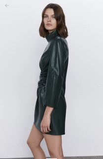 (Sẵn) Váy da Zara auth canh sale