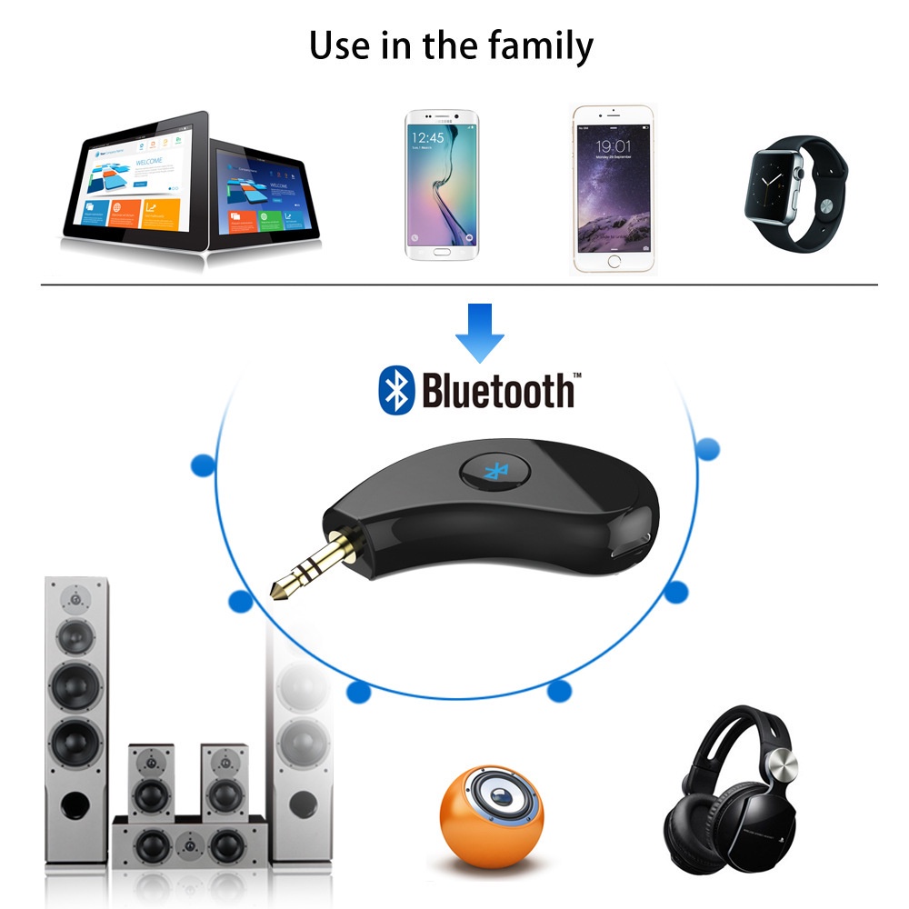 [Chính Hãng] Thiết Bị Thu Phát Bluetooth Cho Xe Hơi Dongle BT-188