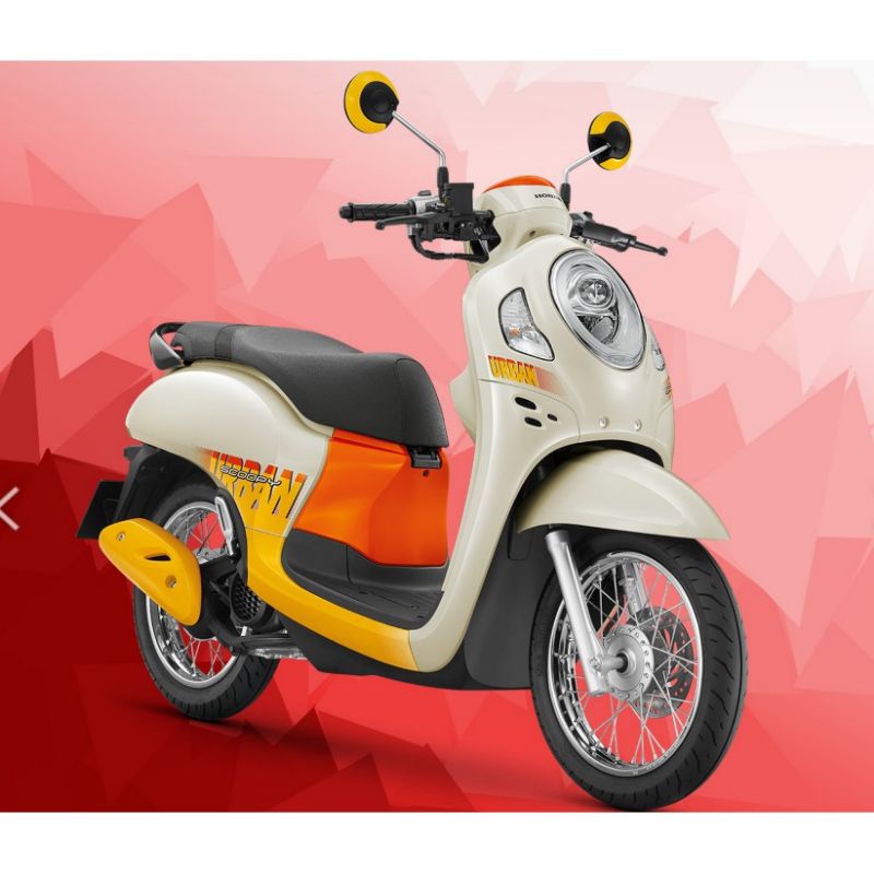 Mặt nạ ốp đèn pha xe Scoopy 2021 đến 2023