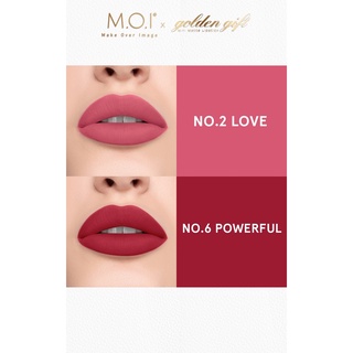 Set 2 Son Thỏi Mini Golden Gift M.O.I Cosmetics