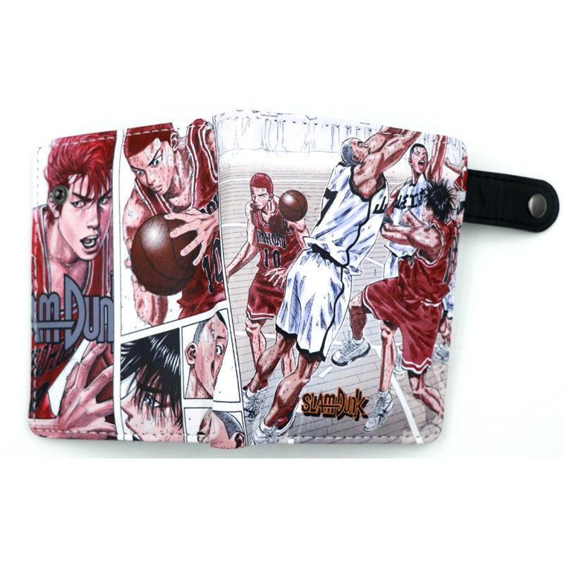 Ví ngắn gập đôi in hình Anime Thủ Lĩnh Thẻ Bài Kinomoto Sakura kỹ thuật số có nút
