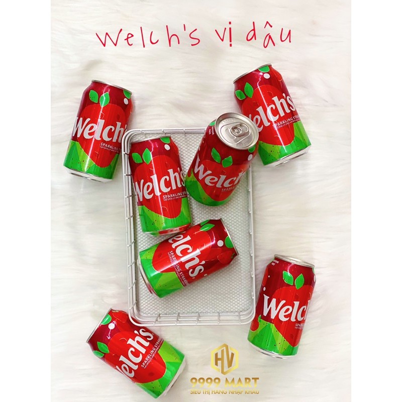 Nước Ngọt Có Gas Welch's