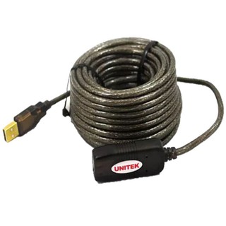 Cáp nối dài usb unitek y-260 có chíp khuếch đại tín hiệu 10m hàng chính hãng