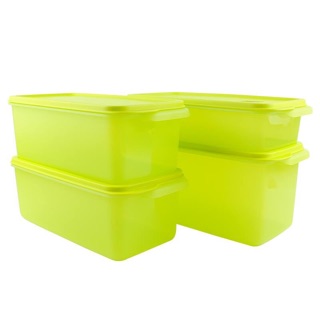 Set 4 hộp tupperware để rau củ