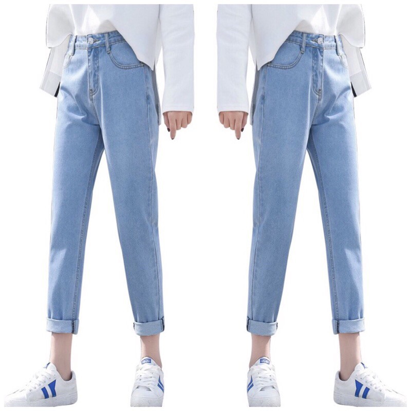 baggy nữ ống nhỏ hình thật trải sàn | BigBuy360 - bigbuy360.vn