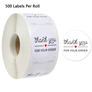 200 Tem decal dán thank you