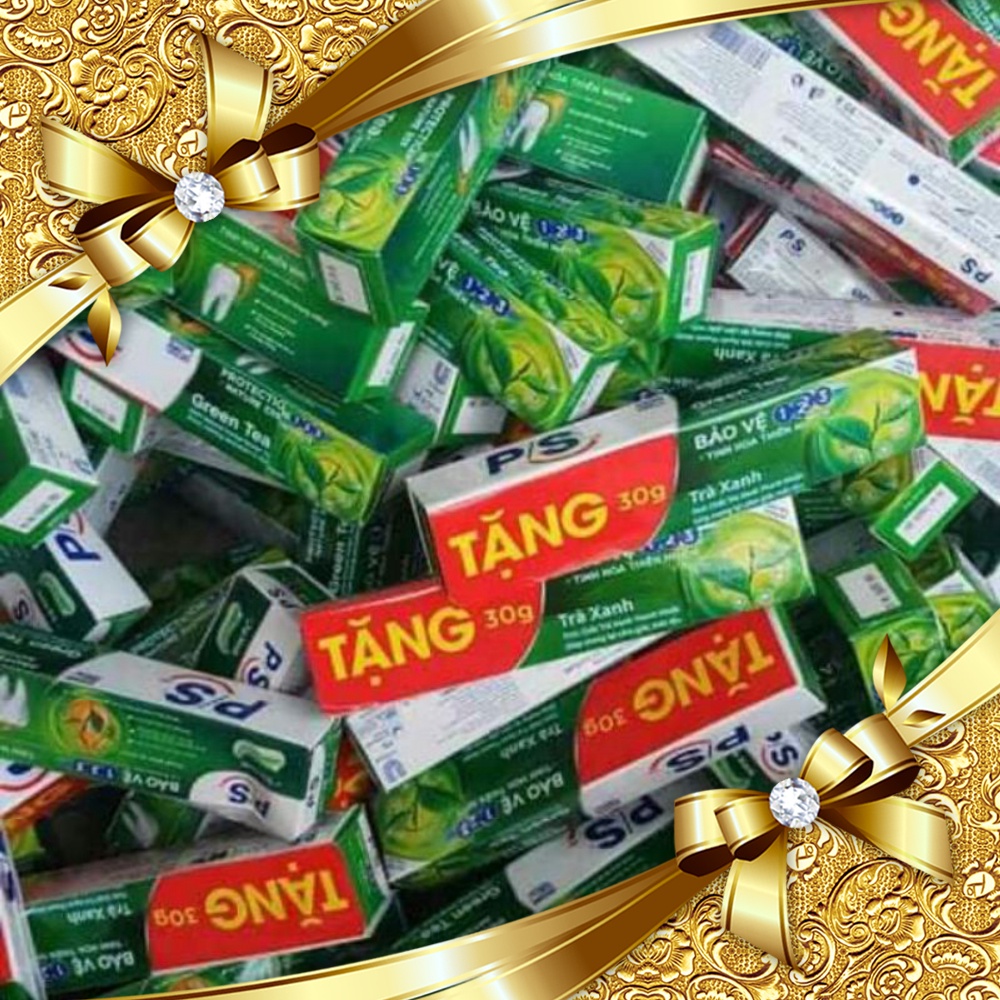 ComBo 3 cây P/S bảo vệ 123 trà xanh 30g hàng (Khuyến Mại)