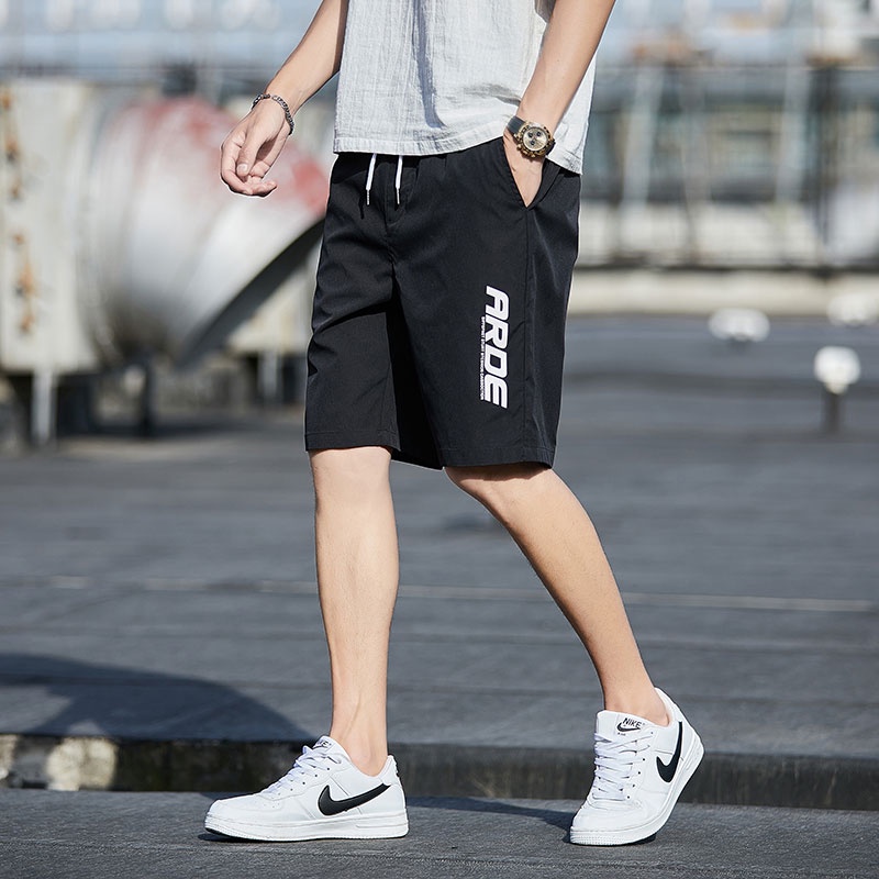 Quần short thể thao ống rộng thời trang mùa hè dành cho nam