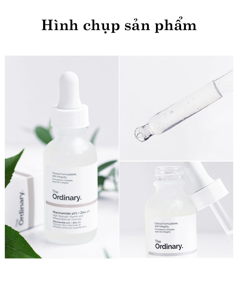 [Hàng Mới Về]  THE ORDINARY NIACINAMIDE 10% + ZINC 1% SERUM TRI MỤN, MỜ THÂM SÁNG DA TINH CHẤT  30ml | BigBuy360 - bigbuy360.vn