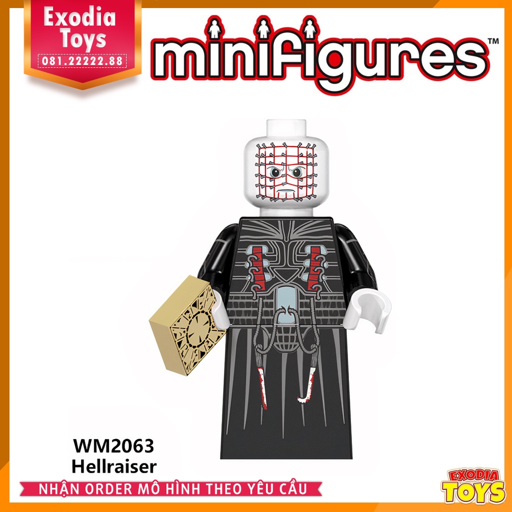 Xếp hình Minifigure Nhân vật trong các phim kinh dị - Đồ Chơi Lắp Ghép Sáng Tạo - WM6102