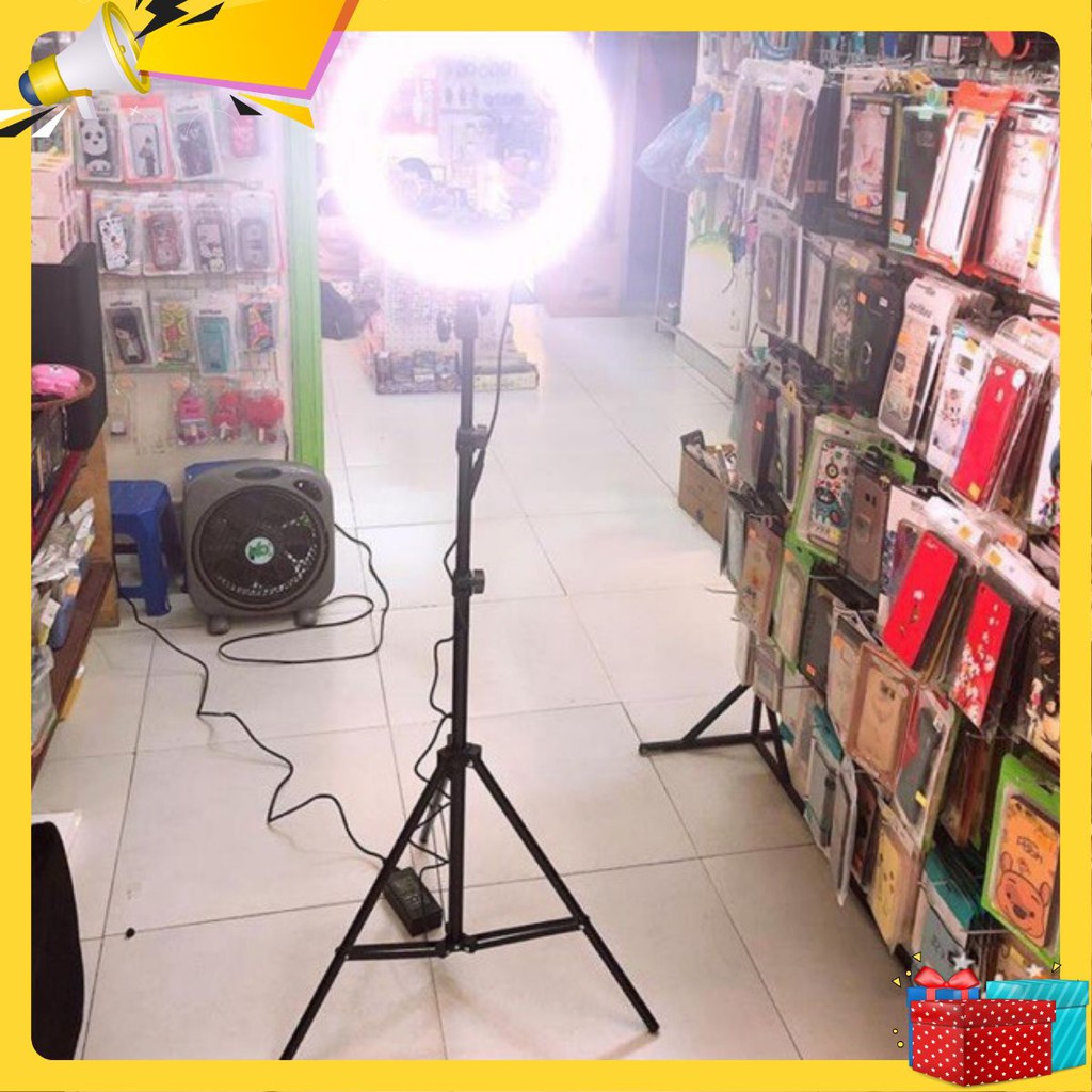 SALE  Đèn live 26cm livestream makeup trang điểm siêu lớn siêu sáng VIDEO Sản Phẩm