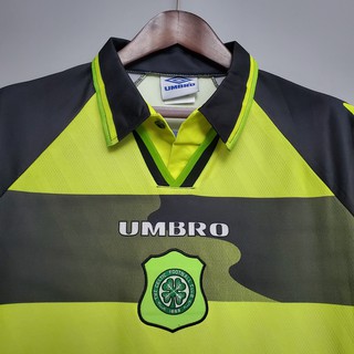 96-97 Celtic Away Retro Bóng đá Jersey Bóng đá