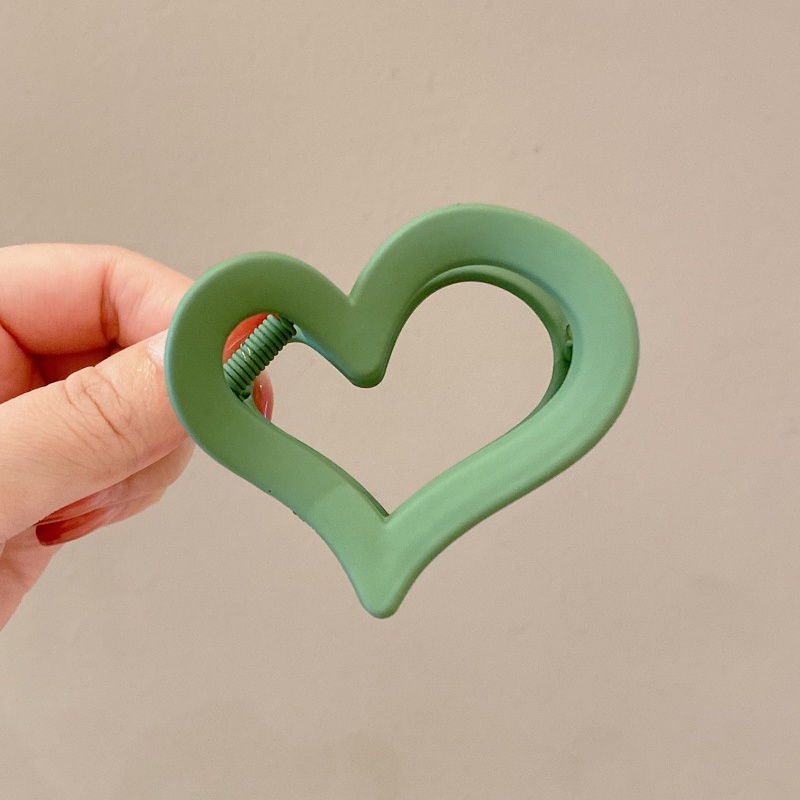 Kẹp tóc hình trái tim dễ thương phong cách Hàn Quốc