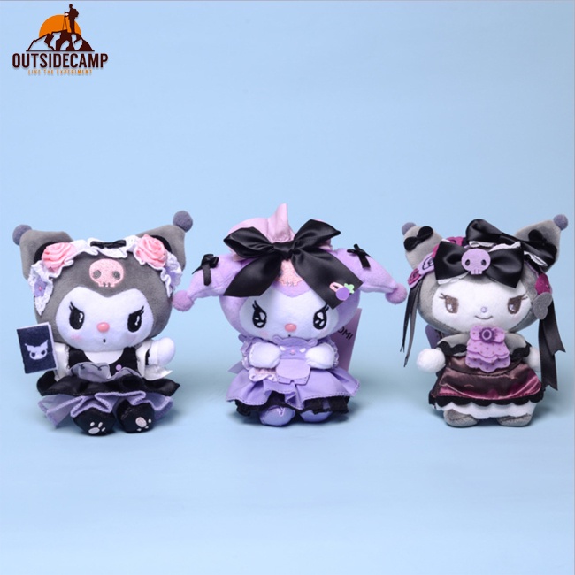 Búp Bê Nhồi Bông Hình Gấu Trúc Kuromi Dễ Thương