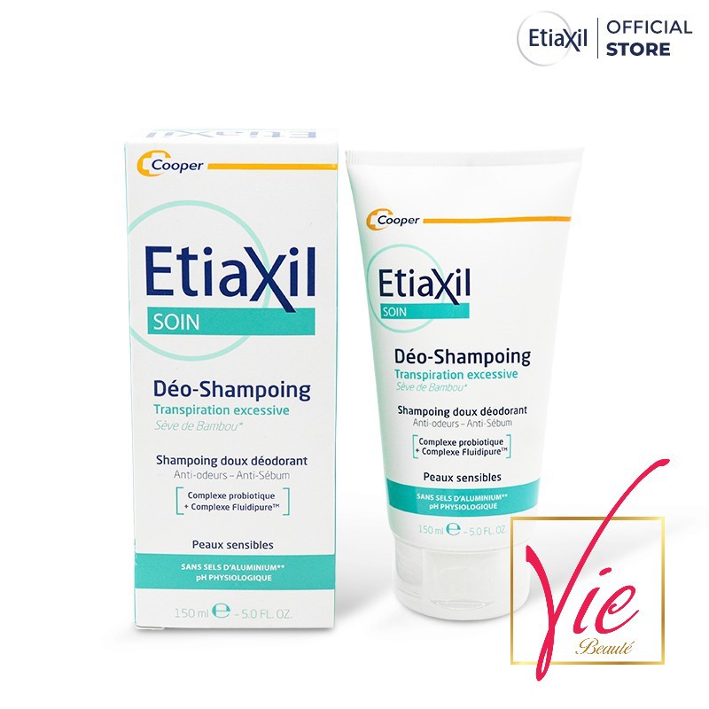 Dầu Gội Etiaxil Làm Sạch Và Điều Tiết Bã Nhờn - Etiaxil Deo-Douche 24H 150ML